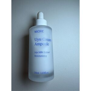 NACIFIC Uyu Cream Ampoule 1.69fl. oz. 50ml with Jeju milk extract Essence Cerami